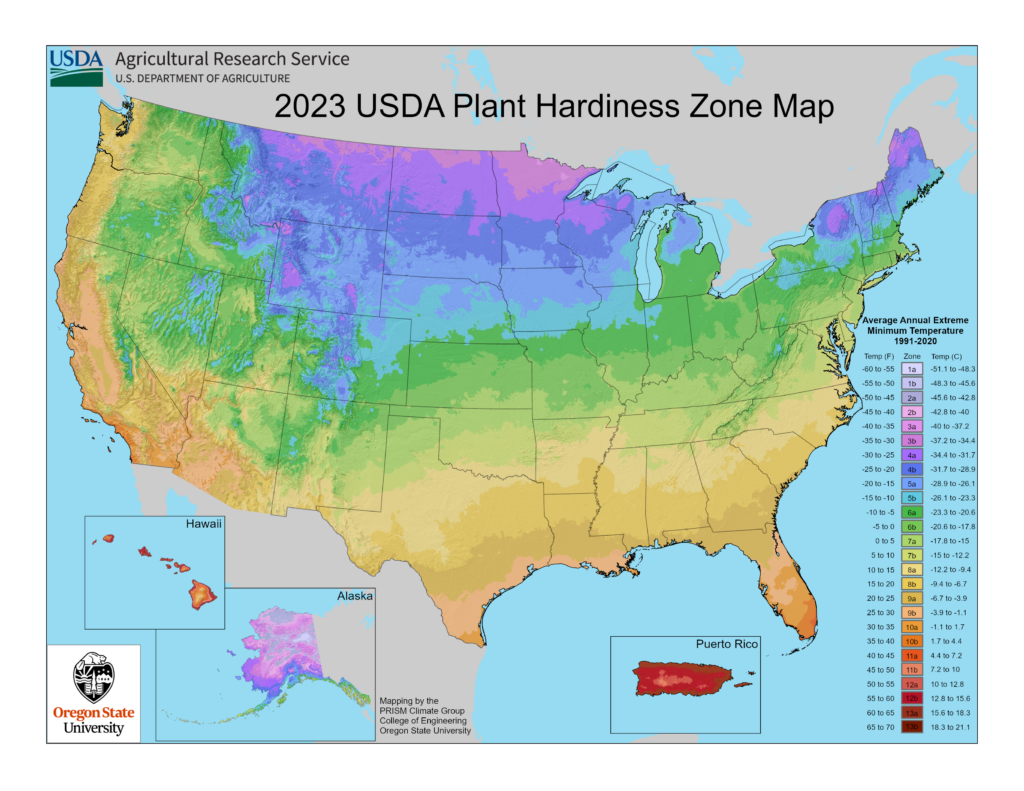 USDA releases new Plant Hardiness Zone Map