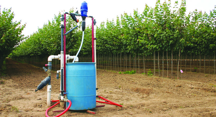 Subsurface drip irrigation tape emerges as an effective option